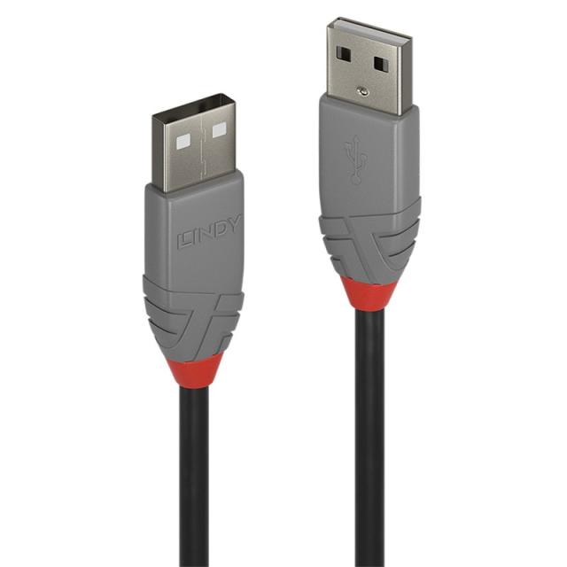 Lindy - 36693 cable USB USB 2.0 2 m USB A Negro, Verde, Rojo