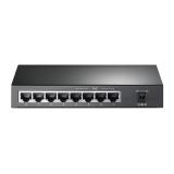 TP-Link - TL-SG1008P Gestionado Gigabit Ethernet (10/100/1000) Energía sobre Ethernet (PoE) Gris