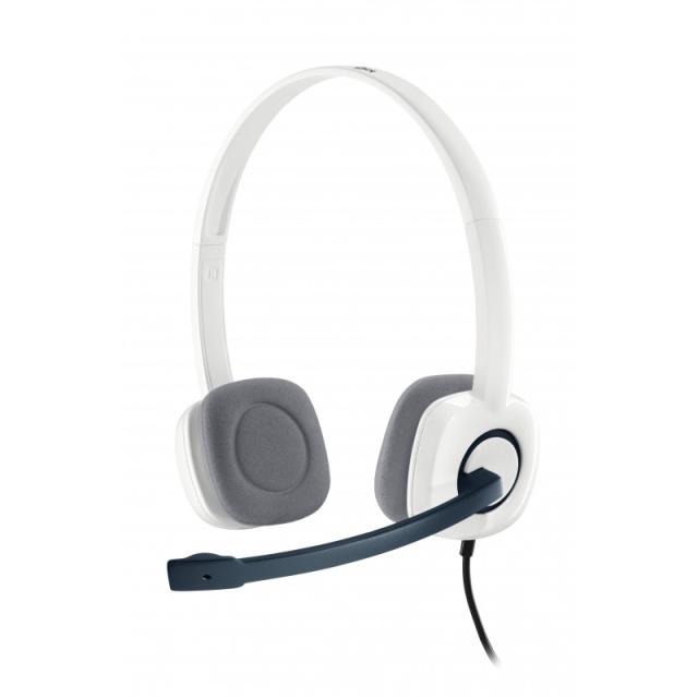 Logitech - 981-000350 auricular y casco Auriculares Alámbrico Diadema Oficina/Centro de llamadas Blanco
