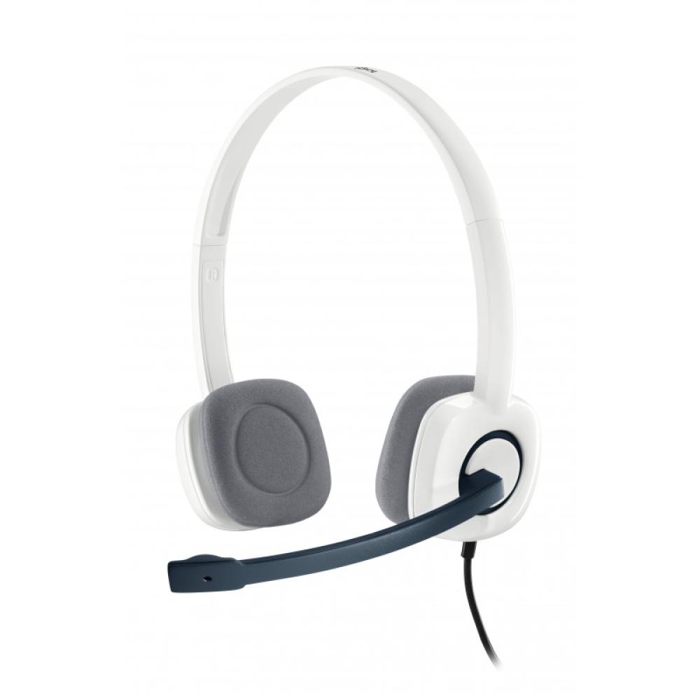 Logitech - 981-000350 auricular y casco Auriculares Alámbrico Diadema Oficina/Centro de llamadas Blanco