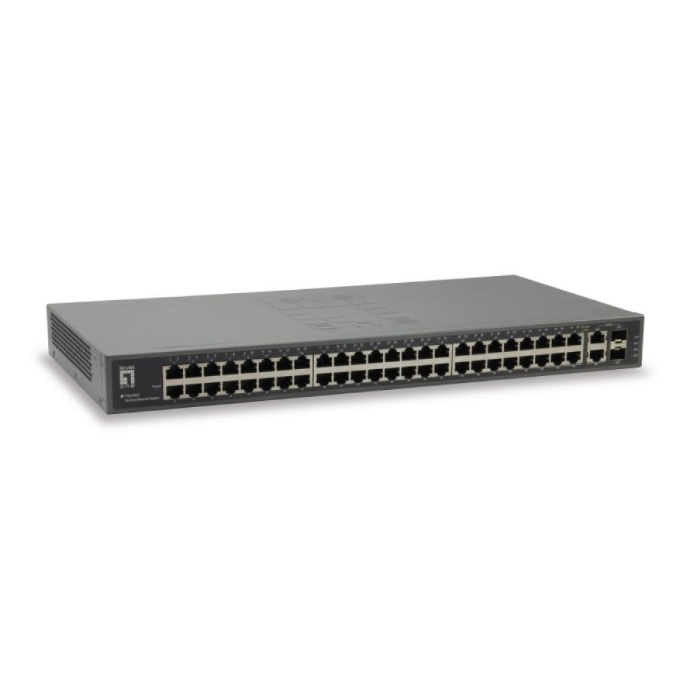 LevelOne - FGU-5021 switch Fast Ethernet (10/100) Gris