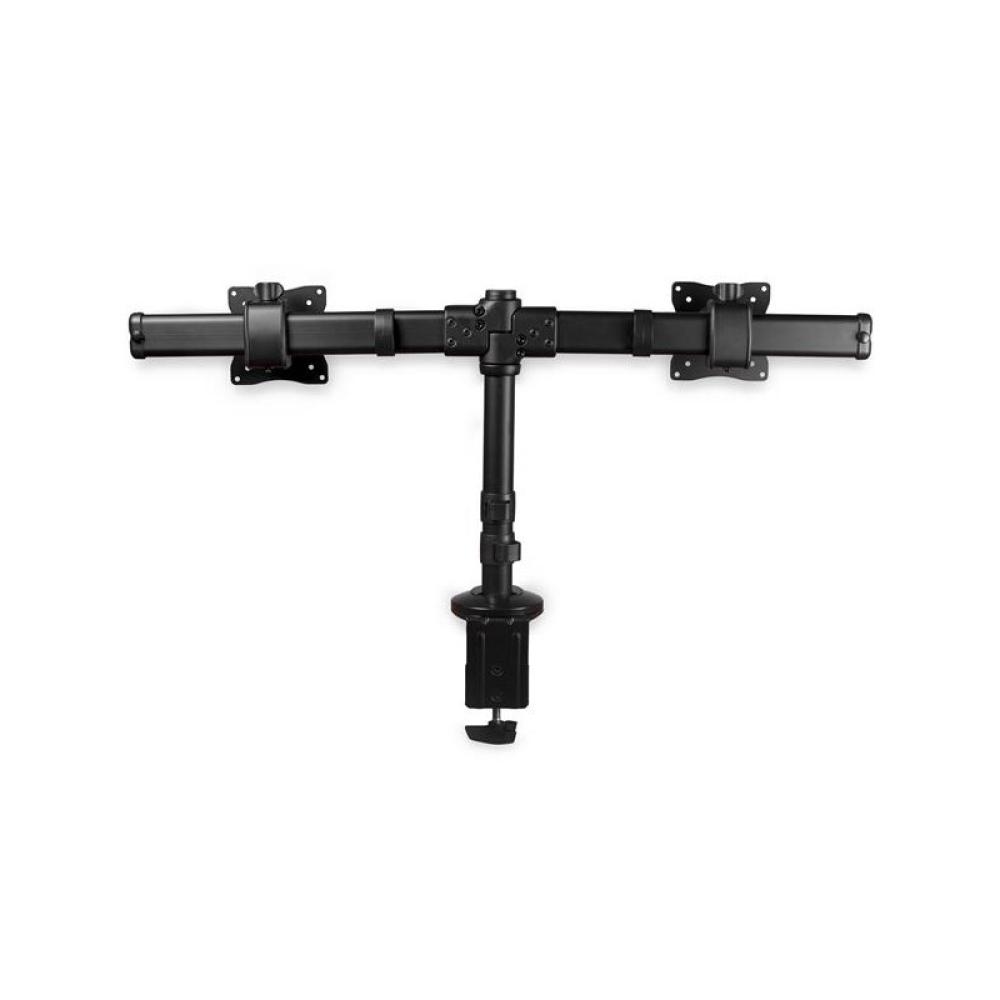 StarTech.com - Brazo para Escritorio de Dos Monitores - con Barra Horizontal - Soporte de Mordaza/Ojal para Escritorio