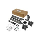 StarTech.com - Brazo para Escritorio de Dos Monitores - con Barra Horizontal - Soporte de Mordaza/Ojal para Escritorio