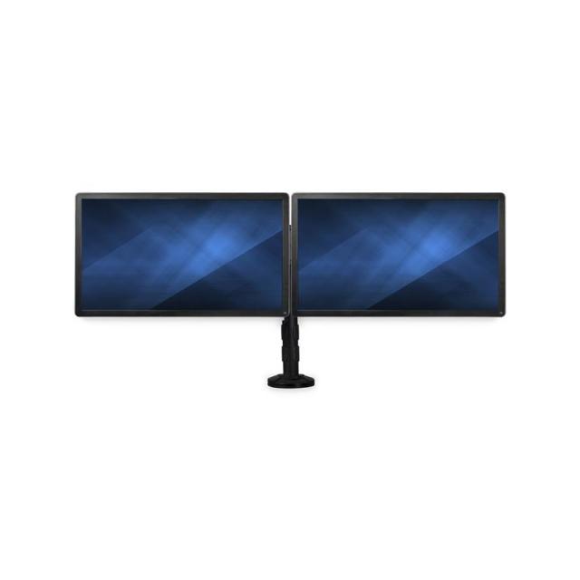 StarTech.com - Brazo para Escritorio de Dos Monitores - con Barra Horizontal - Soporte de Mordaza/Ojal para Escritorio