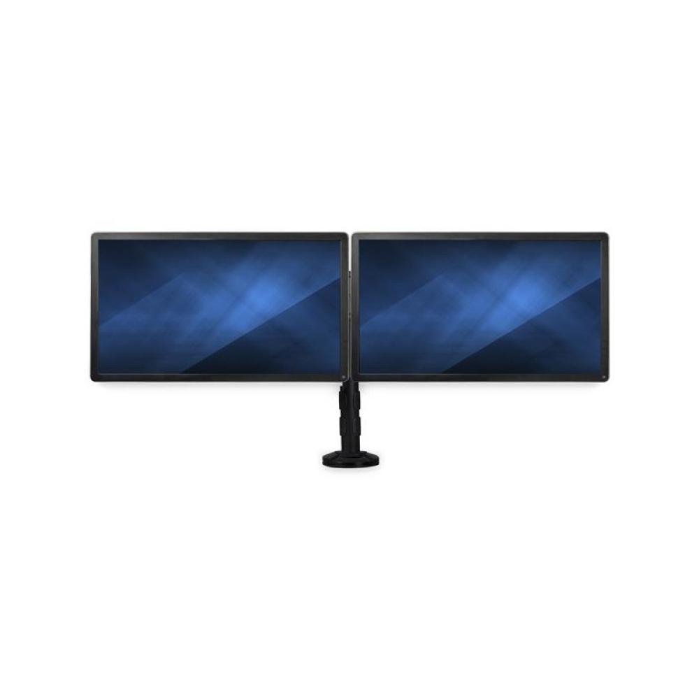 StarTech.com - Brazo para Escritorio de Dos Monitores - con Barra Horizontal - Soporte de Mordaza/Ojal para Escritorio