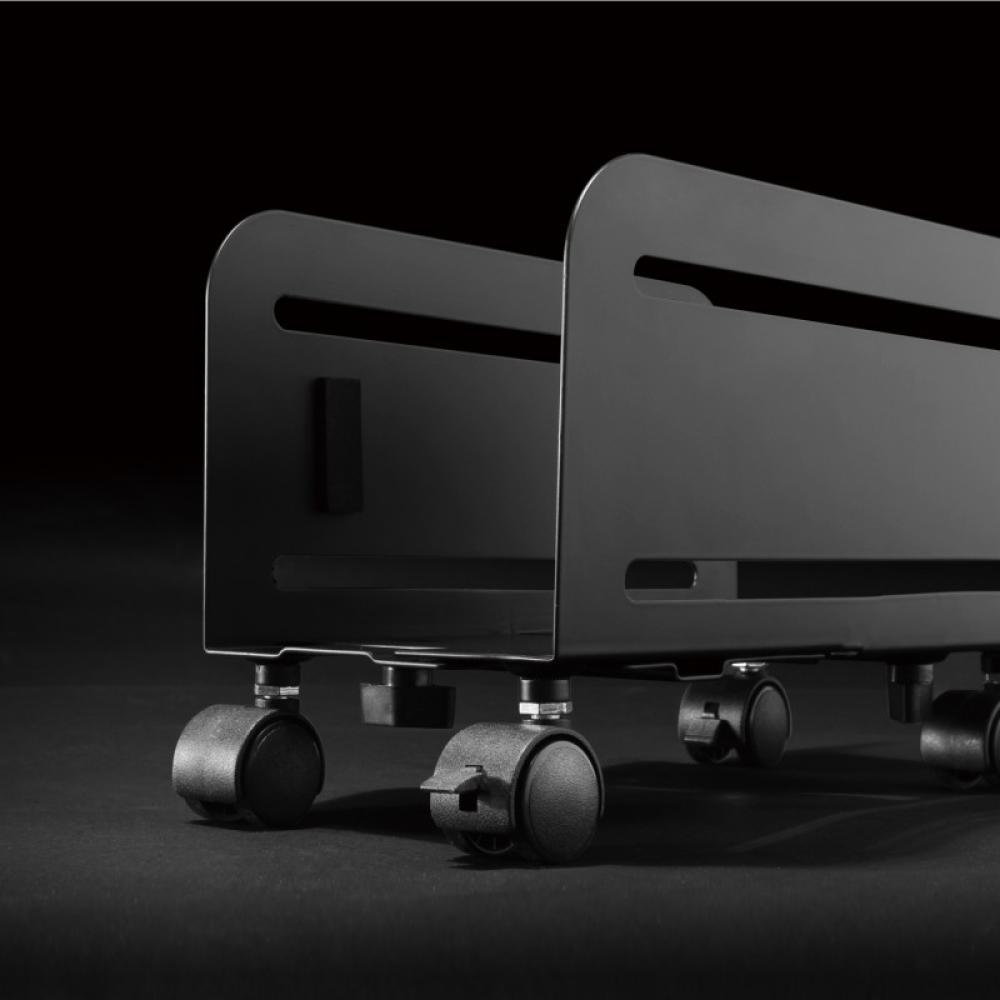 Ewent - EW1291 soporte de CPU Carro para equipo informático Negro