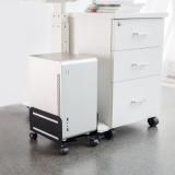 Ewent - EW1291 soporte de CPU Carro para equipo informático Negro