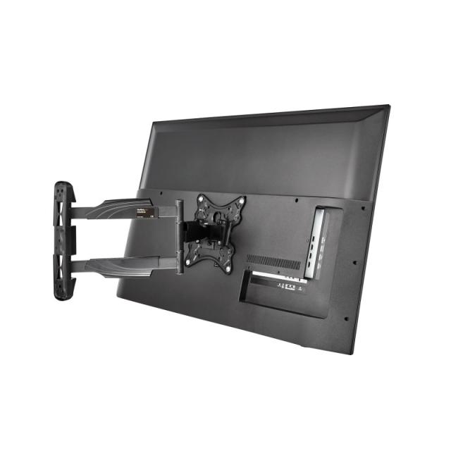 StarTech.com - Soporte de Pared para TV de Movimiento Completo - Pantallas VESA de 32"-55" (35kg) - Soporte Universal para Panta