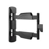 StarTech.com - Soporte de Pared para TV de Movimiento Completo - Pantallas VESA de 32"-55" (35kg) - Soporte Universal para Panta