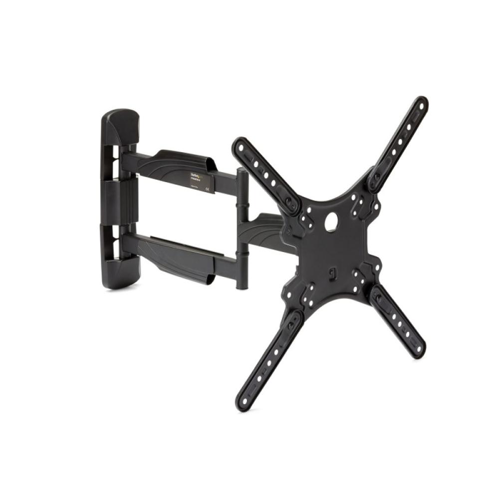 StarTech.com - Soporte de Pared para TV de Movimiento Completo - Pantallas VESA de 32"-55" (35kg) - Soporte Universal para Panta