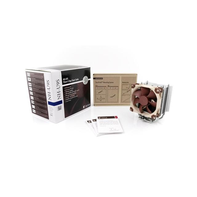 Noctua - NH-U9S sistema de refrigeración para ordenador Procesador Enfriador 9,2 cm Marrón, Metálico