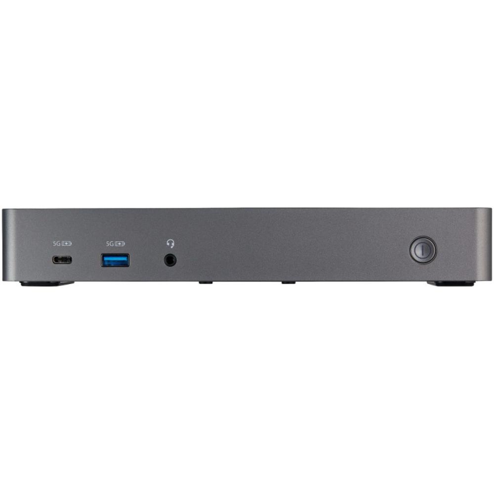 StarTech.com - Docking Station USB-C y USB-A 10Gb - Replicador de Puertos Híbrido Universal para 3 Monitores DisplayPort y HDMI