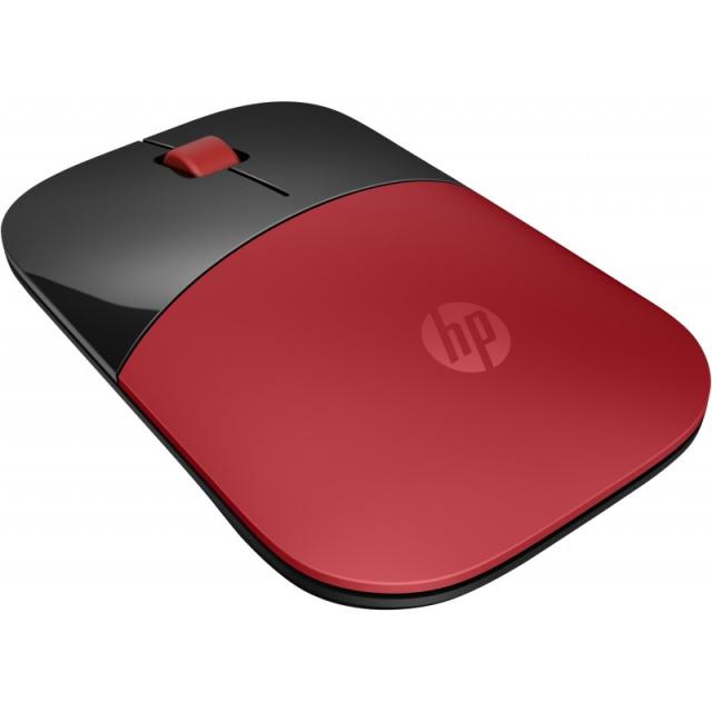 HP - Ratón inalámbrico rojo Z3700 - V0L82AA#ABB