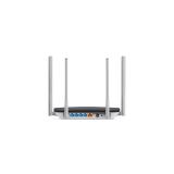 Mercusys - AC12 router inalámbrico Ethernet rápido Doble banda (2,4 GHz / 5 GHz) Negro