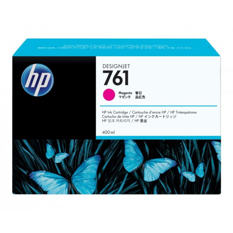 HP - Cartucho de tinta DesignJet 761 magenta de 400 ml