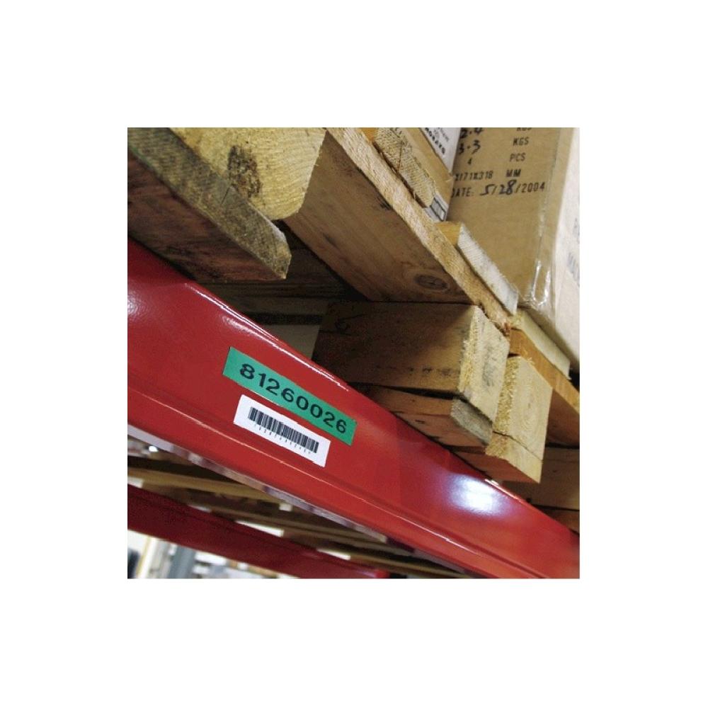 DYMO - D1 - Etiquetas estándar - Negro sobre verde - 19mm x 7m