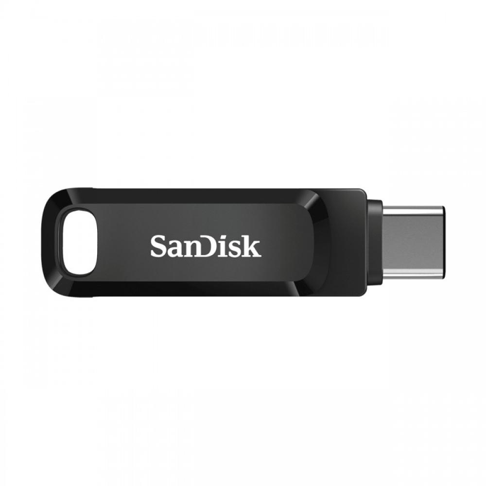 SanDisk - Ultra Dual Drive Go unidad flash USB 32 GB USB Type-A / USB Type-C 3.2 Gen 1 (3.1 Gen 1) Negro