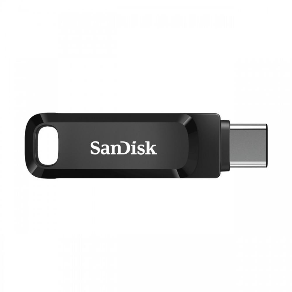 SanDisk - Ultra Dual Drive unidad flash USB 128 GB USB Type-A / USB Type-C 3.2 Gen 1 (3.1 Gen 1) Negro, Plata