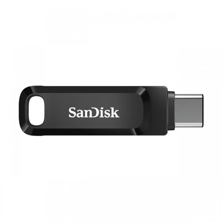 SanDisk - Ultra Dual Drive unidad flash USB 128 GB USB Type-A / USB Type-C 3.2 Gen 1 (3.1 Gen 1) Negro, Plata