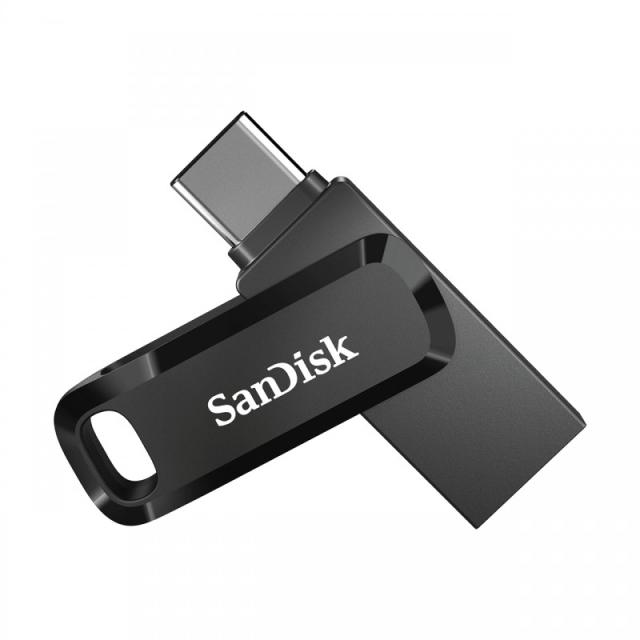 SanDisk - Ultra Dual Drive unidad flash USB 128 GB USB Type-A / USB Type-C 3.2 Gen 1 (3.1 Gen 1) Negro, Plata