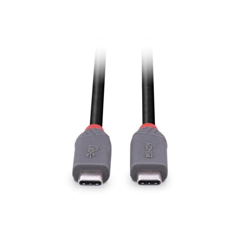 Lindy - 36947 cable USB 0,8 m USB4 Gen 3x2 USB C Negro