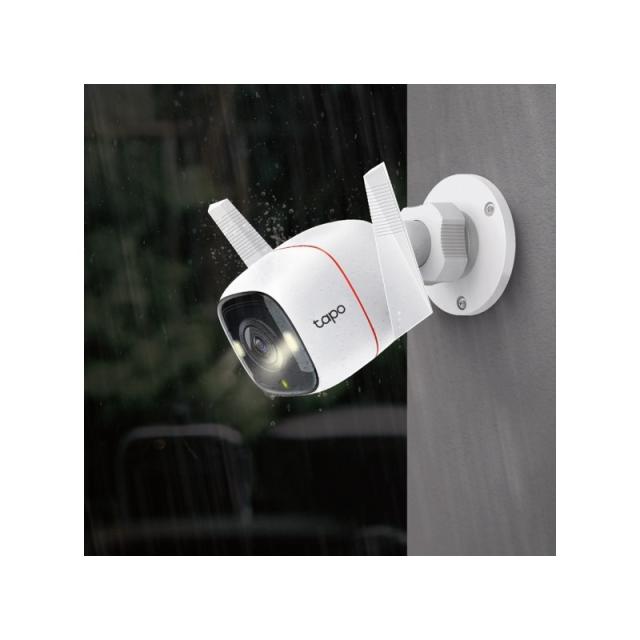 TP-Link - Tapo C320WS Bala (forma) Cámara de seguridad IP Interior y exterior 2160 x 1440 Pixeles Pared