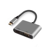 Ewent - EW9700 Adaptador gráfico USB Negro, Plata