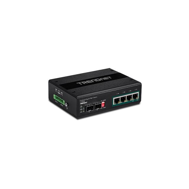 Trendnet - TI-PG62B switch No administrado L2 Gigabit Ethernet (10/100/1000) Energía sobre Ethernet (PoE) Negro