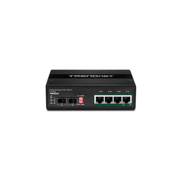 Trendnet - TI-PG62B switch No administrado L2 Gigabit Ethernet (10/100/1000) Energía sobre Ethernet (PoE) Negro