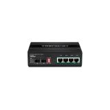 Trendnet - TI-PG62B switch No administrado L2 Gigabit Ethernet (10/100/1000) Energía sobre Ethernet (PoE) Negro
