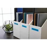 DYMO - D1 - Etiquetas estándar - Negro sobre azul - 9mm x 7m