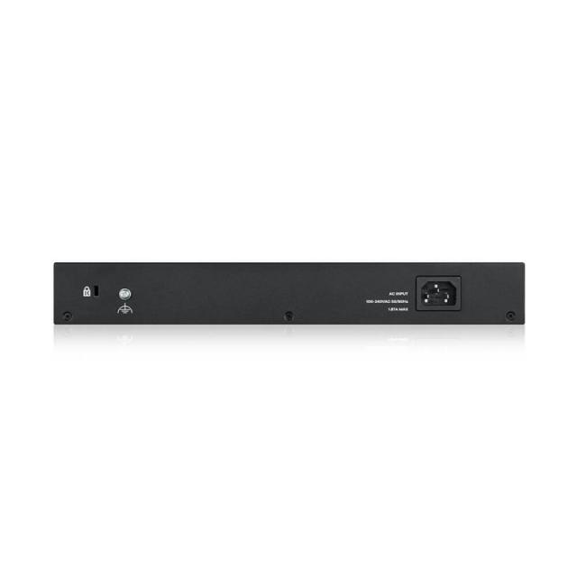 Zyxel - GS1900-24EP Gestionado L2 Gigabit Ethernet (10/100/1000) Energía sobre Ethernet (PoE) Negro