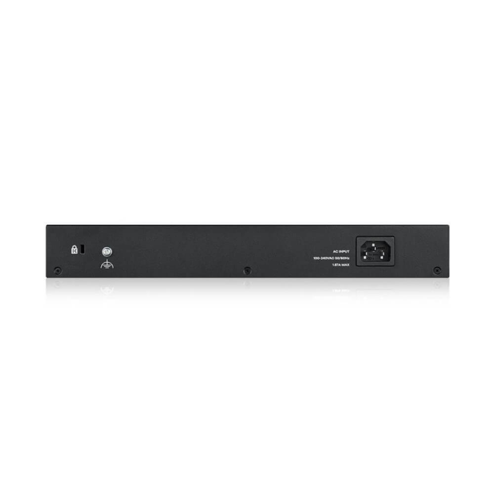 Zyxel - GS1900-24EP Gestionado L2 Gigabit Ethernet (10/100/1000) Energía sobre Ethernet (PoE) Negro