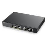 Zyxel - GS1900-24EP Gestionado L2 Gigabit Ethernet (10/100/1000) Energía sobre Ethernet (PoE) Negro