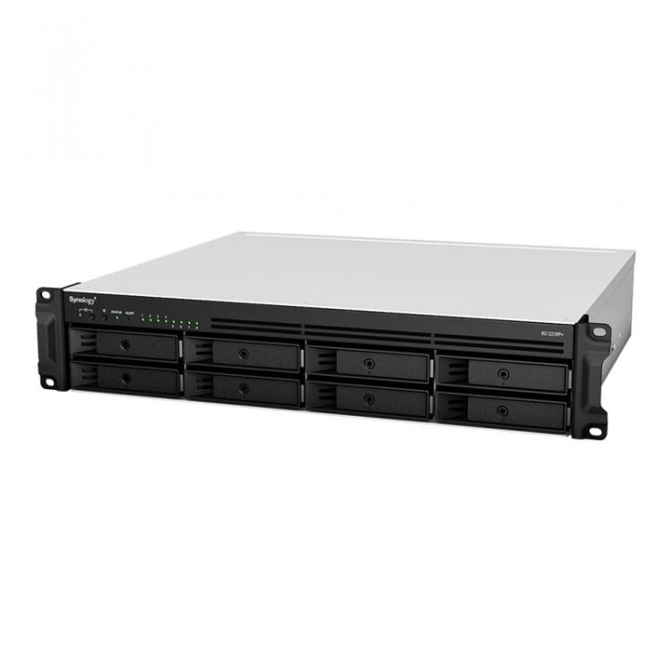 Synology - RackStation RS1221RP+ servidor de almacenamiento NAS Bastidor (2U) Ryzen Embedded V1500B 4 GB DDR4 0 TB DiskStation M