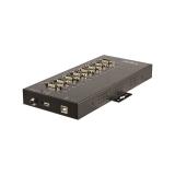 StarTech.com - Adaptador Hub Serie de 8 Puertos USB a RS232/RS485/RS422 - Ladrón Industrial Convertidor USB 2.0 a DB9 Serial - I