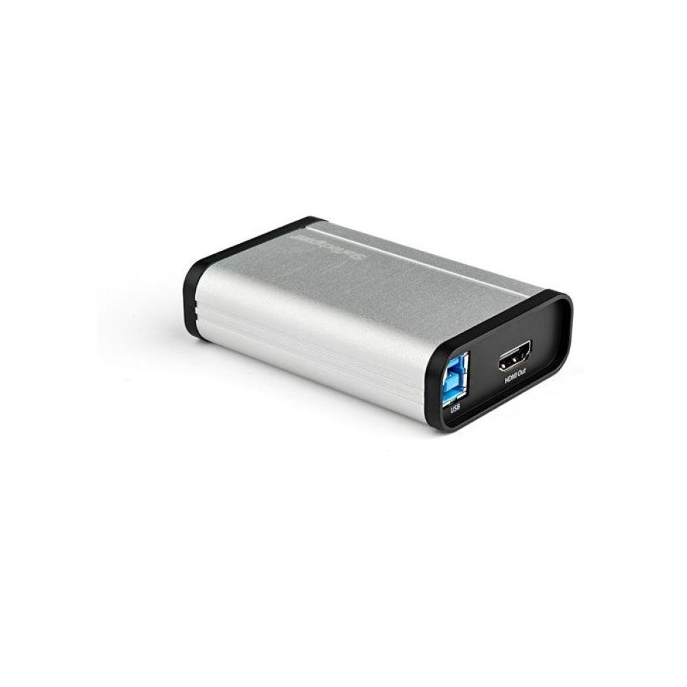 StarTech.com - Dispositivo de Captura de Vídeo HDMI a USB-C 1080p 60fps - Capturadora Externa USB 3.0 USB Tipo C de Transmisión