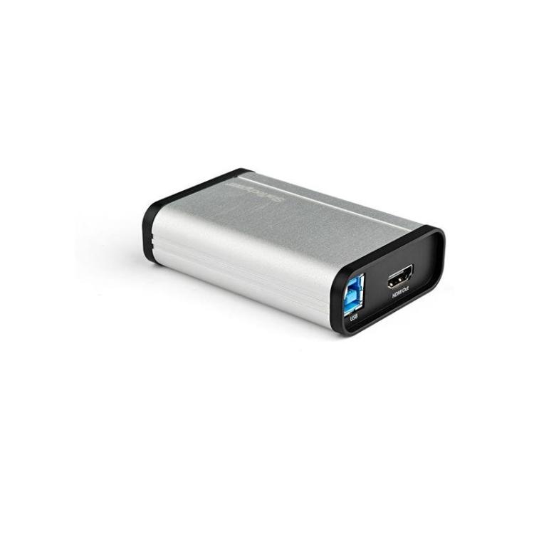 StarTech.com - Dispositivo de Captura de Vídeo HDMI a USB-C 1080p 60fps - Capturadora Externa USB 3.0 USB Tipo C de Transmisión