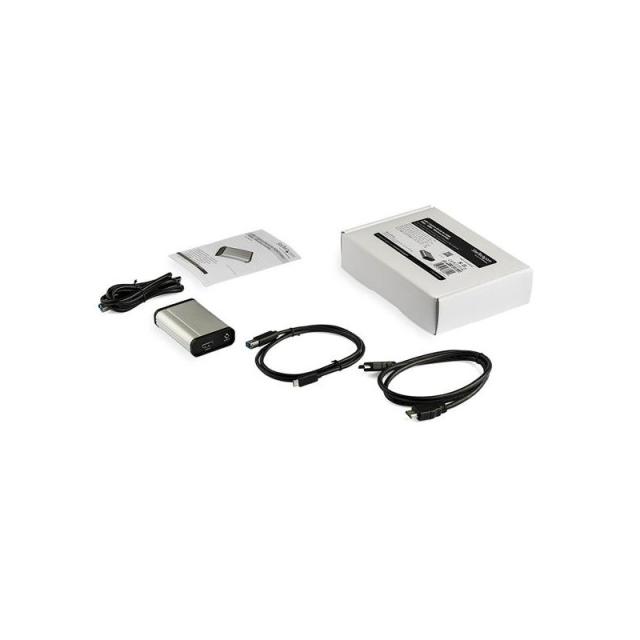 StarTech.com - Dispositivo de Captura de Vídeo HDMI a USB-C 1080p 60fps - Capturadora Externa USB 3.0 USB Tipo C de Transmisión