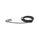 StarTech.com - Cable con Candado de Seguridad con Clave para Ordenador Portátil - con Bisagra Giratoria - con Candado de Combina