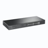 TP-Link - TL-SG1218MP switch No administrado Gigabit Ethernet (10/100/1000) Energía sobre Ethernet (PoE) 1U Negro