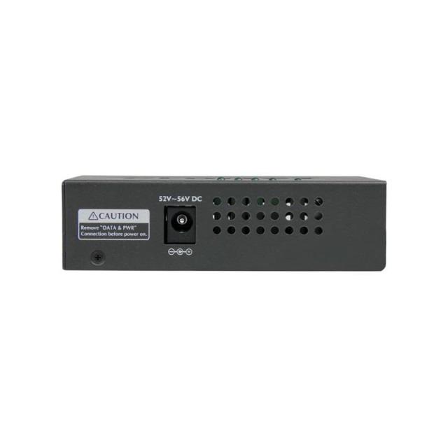 StarTech.com - Inyector de Alimentación PoE Power over Ethernet Midspan 4 Puertos Gigabit RJ45 de Pared - 802.3 at af