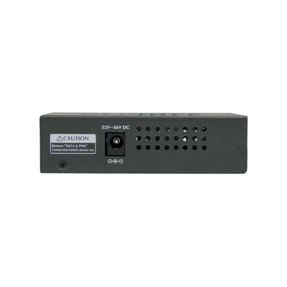 StarTech.com - Inyector de Alimentación PoE Power over Ethernet Midspan 4 Puertos Gigabit RJ45 de Pared - 802.3 at af