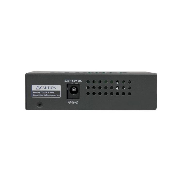 StarTech.com - Inyector de Alimentación PoE Power over Ethernet Midspan 4 Puertos Gigabit RJ45 de Pared - 802.3 at af