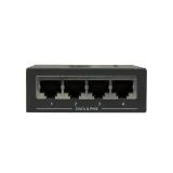 StarTech.com - Inyector de Alimentación PoE Power over Ethernet Midspan 4 Puertos Gigabit RJ45 de Pared - 802.3 at af