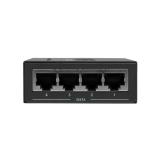 StarTech.com - Inyector de Alimentación PoE Power over Ethernet Midspan 4 Puertos Gigabit RJ45 de Pared - 802.3 at af