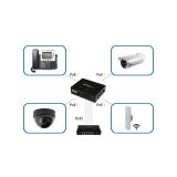 StarTech.com - Inyector de Alimentación PoE Power over Ethernet Midspan 4 Puertos Gigabit RJ45 de Pared - 802.3 at af