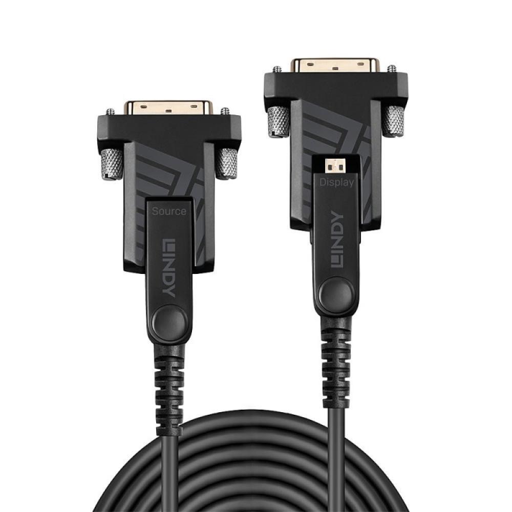 Lindy - 38323 cable HDMI 40 m HDMI tipo D (Micro) Negro