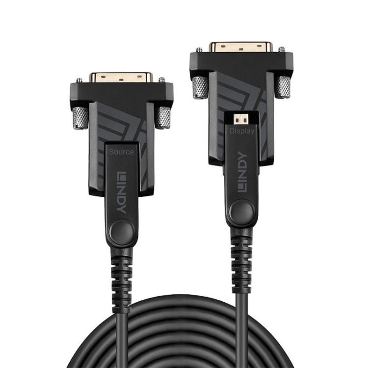 Lindy - 38323 cable HDMI 40 m HDMI tipo D (Micro) Negro