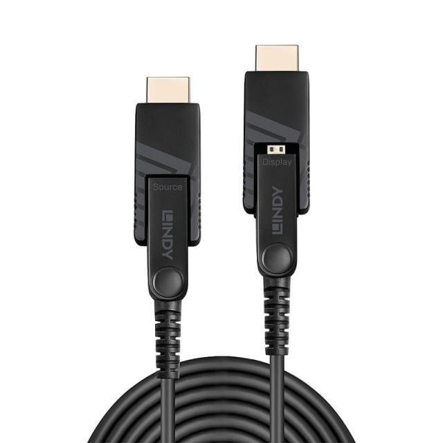 Lindy - 38323 cable HDMI 40 m HDMI tipo D (Micro) Negro